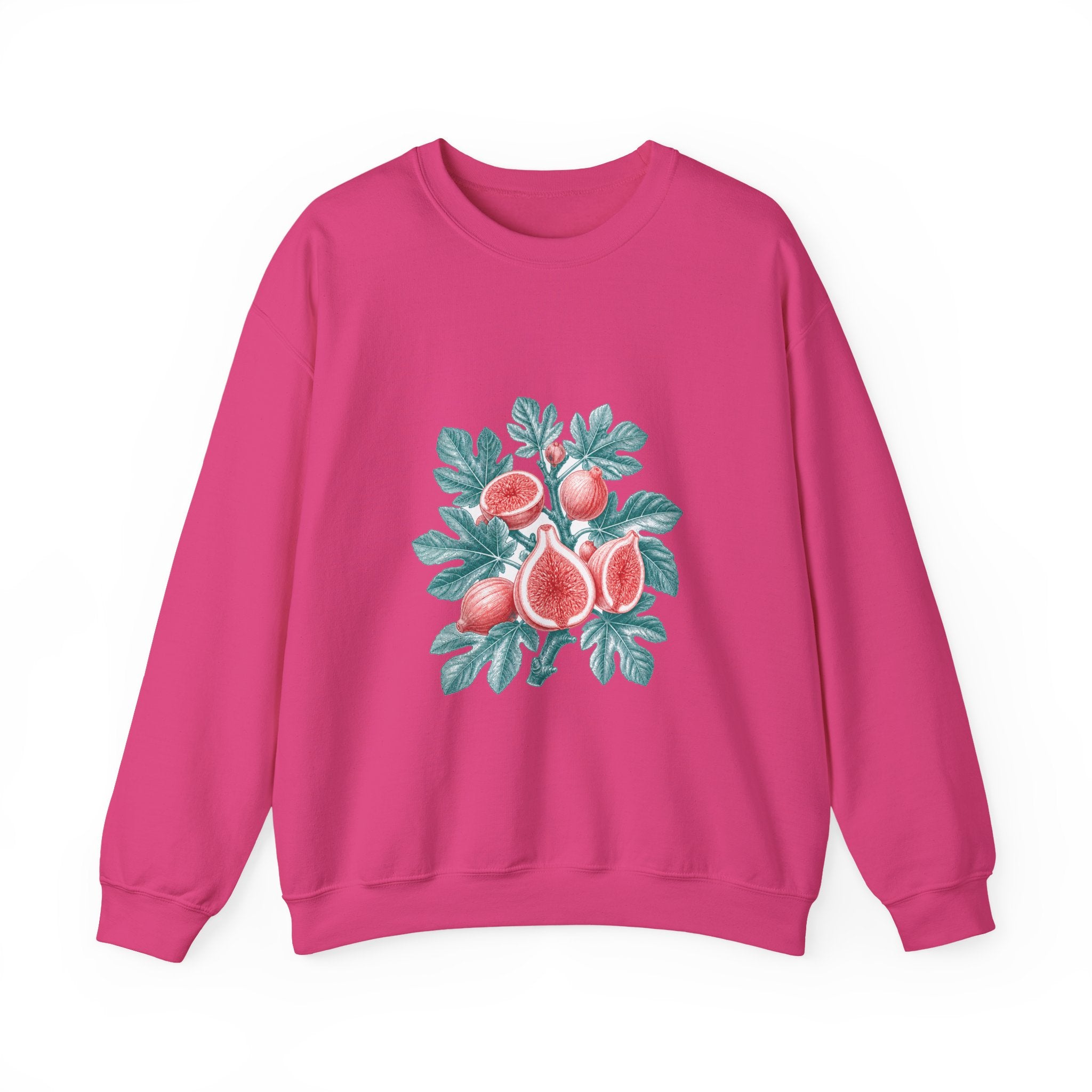 Matching Couple Sweatshirt - Olive Branch & Fig Matching Couple Comfort Colors Crew Vintage Art His Hers Honeymoon Gift - Design B