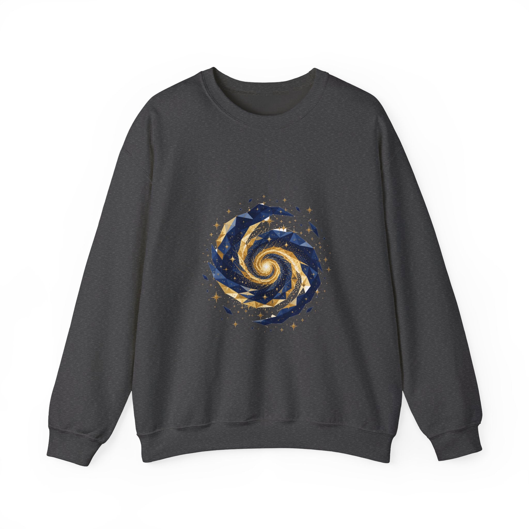 Matching Couple Sweatshirt - Galaxy & Supernova Matching Couple Comfort Colors Crew Geometric Art His Hers Love Gift - Design A