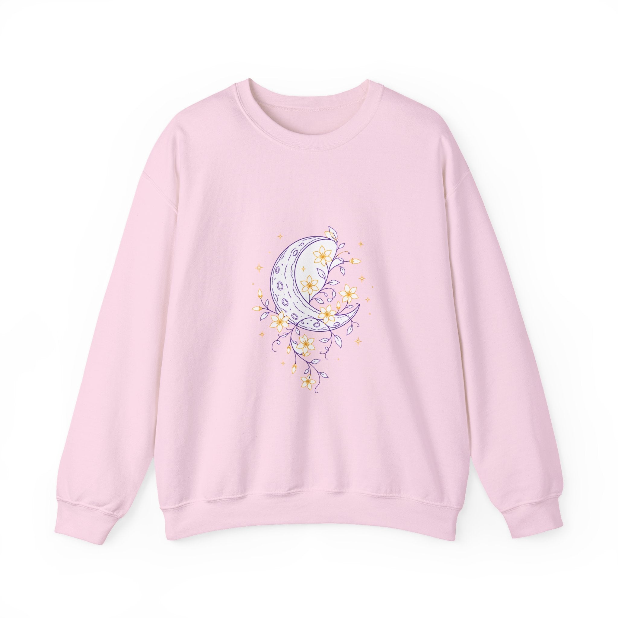 Matching Couple Sweatshirt - Sun & Moon Matching Couple Comfort Colors Crew Minimalist Art His Hers Christmas Gift - Design A