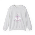 Matching Couple Sweatshirt - Coffee & Tea Matching Couple Comfort Colors Crew Minimalist Art His Hers Christmas Gift - Design A