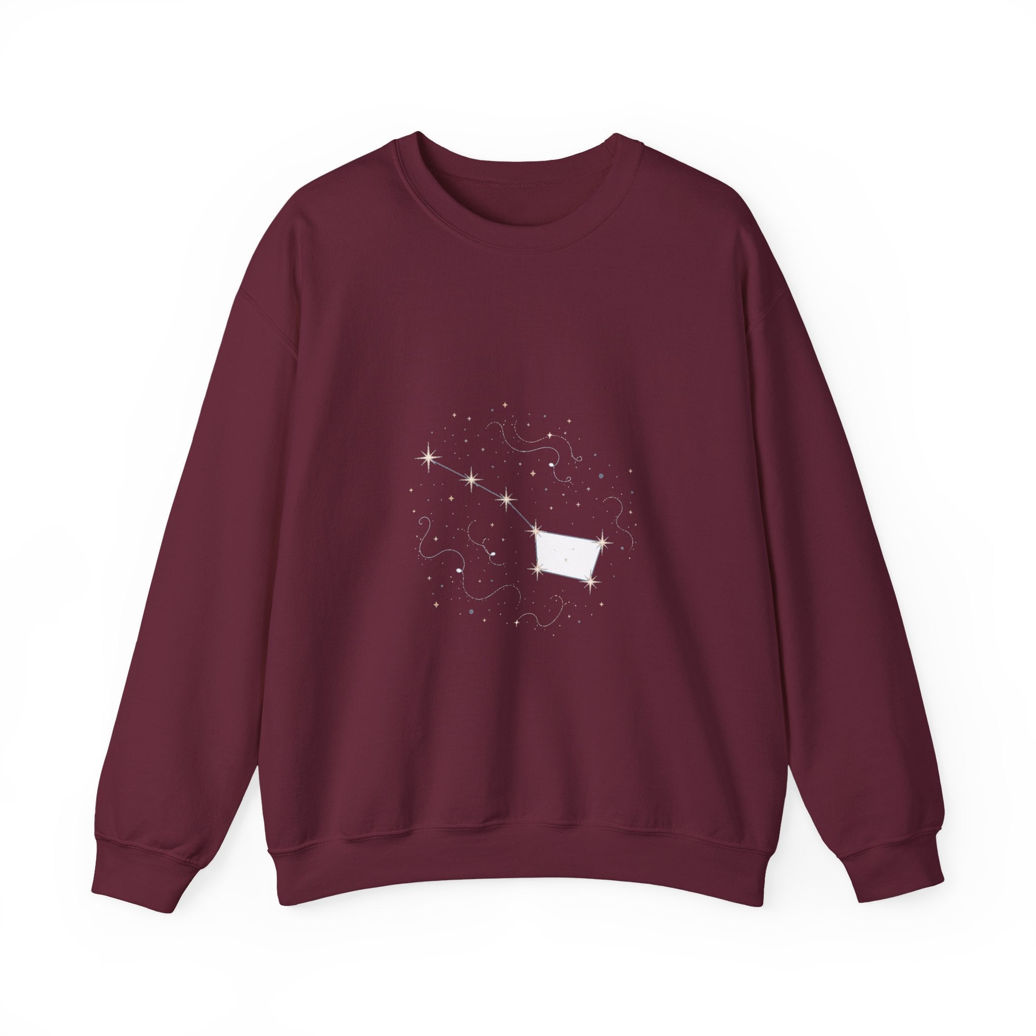 Matching Couple Sweatshirt - Big & Little Dipper Matching Couple Comfort Colors Crew Minimalist Art His Hers Christmas Gift - Design A