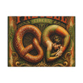 Pretzel Contortionist Wall Art Canvas 24×36 Baroque Studio Decor Maximalist Print
