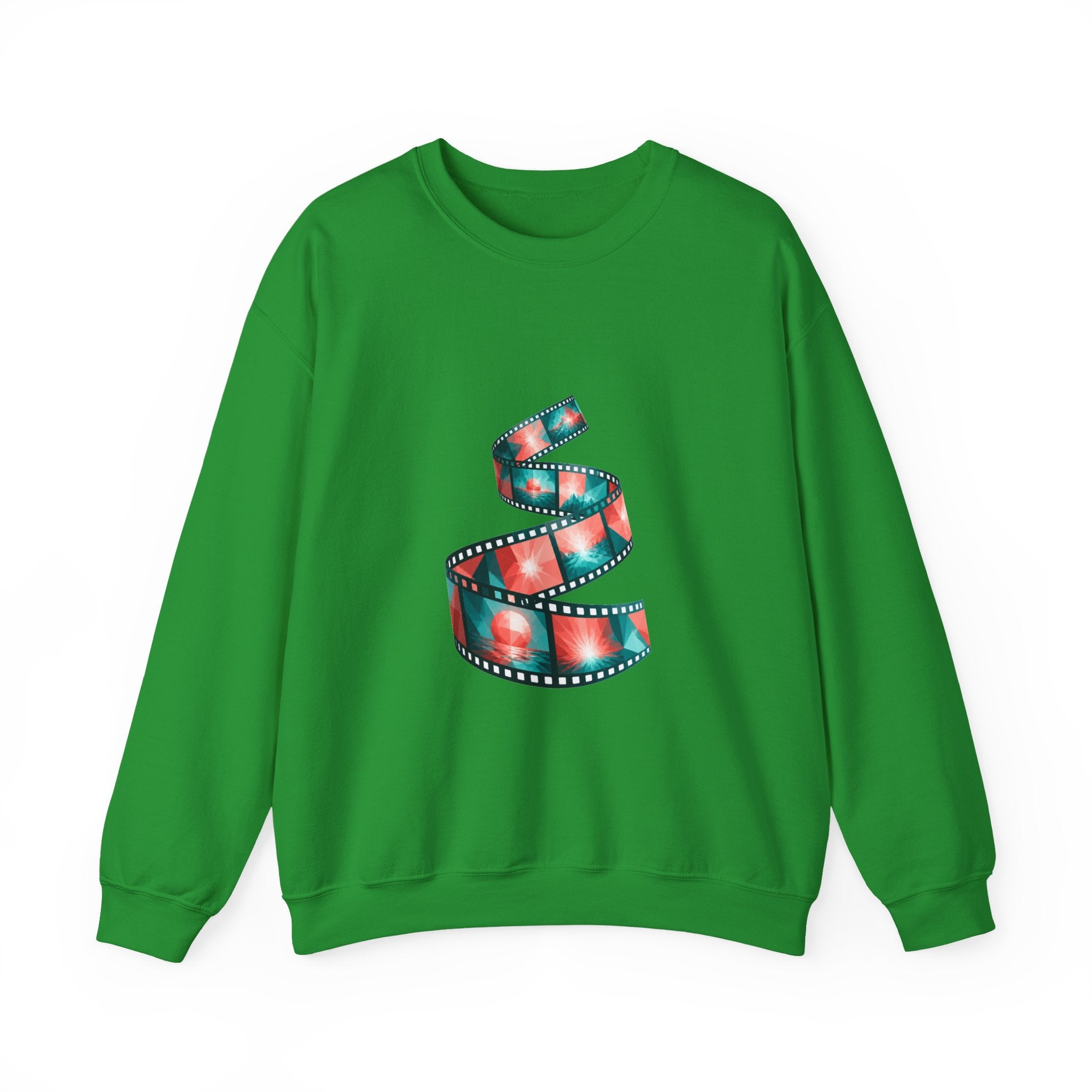 Matching Couple Sweatshirt - Camera & Film Matching Couple Crewneck Sweatshirt Geometric Art His Hers Couple Gift - Design B