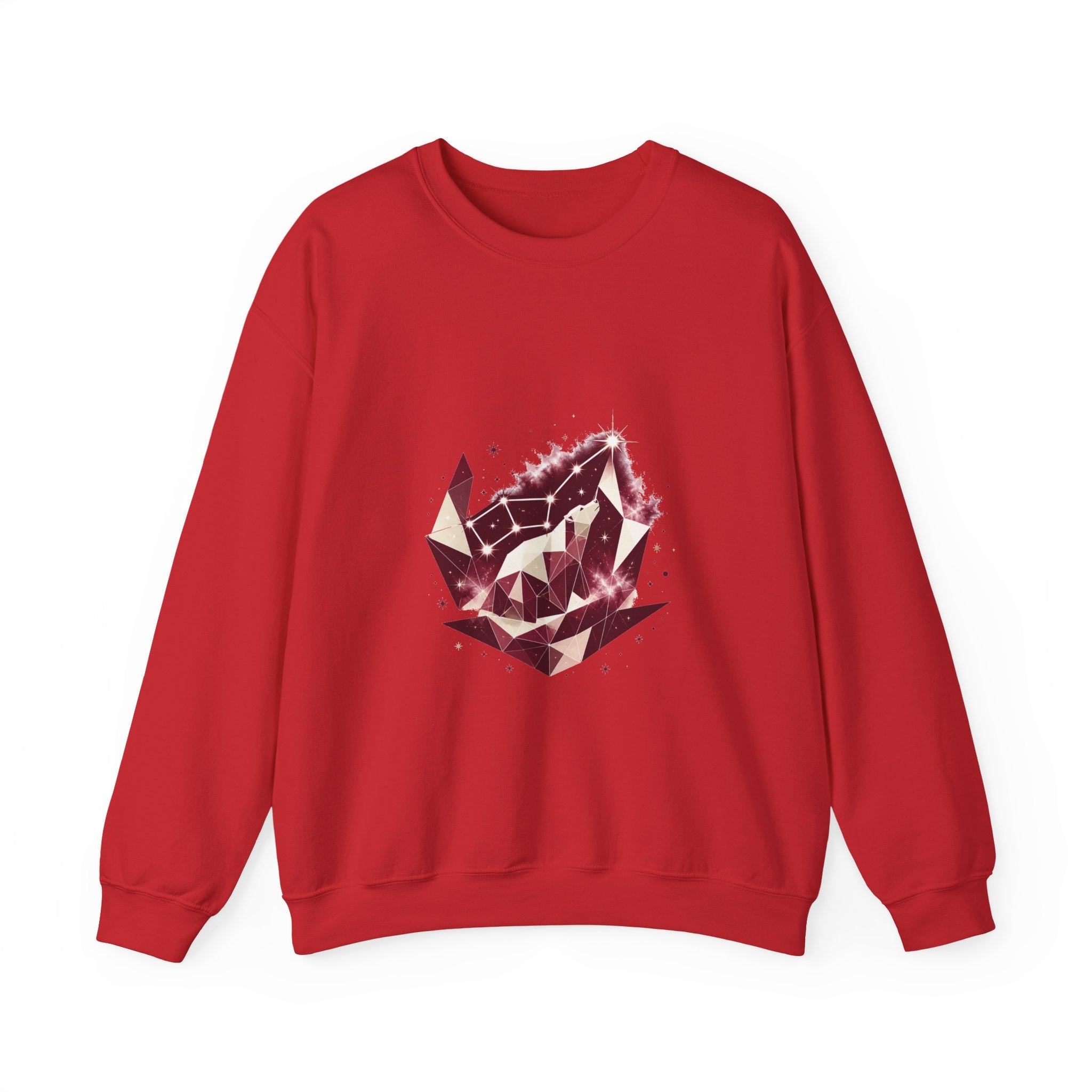 Matching Couple Sweatshirt - Big & Little Dipper Matching Couple Comfort Colors Crew Geometric Art His Hers Love Gift - Design B