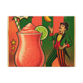 Daiquiri Fruit Juggler Wall Art Canvas 16×20 Pop Art Living Room Decor Maximalist Print