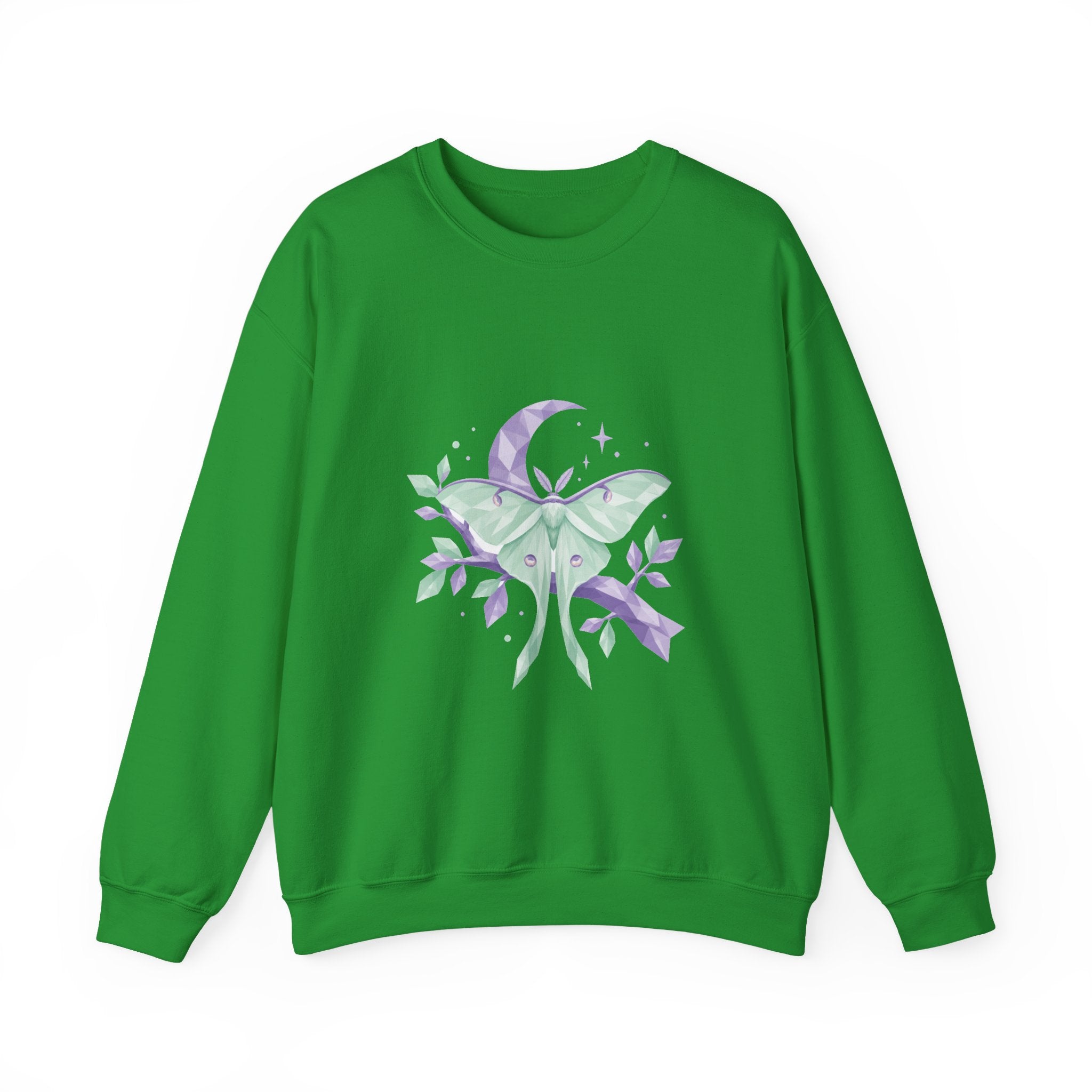 Matching Couple Sweatshirt - Butterfly & Moth Matching Couple Comfort Colors Crew Geometric Art His Hers Love Gift - Design B