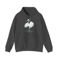 Matching Couple Sweatshirt - Tiger & Crane Matching Couple Hooded Sweatshirt Minimalist Art His Hers Valentine Gift - Design B