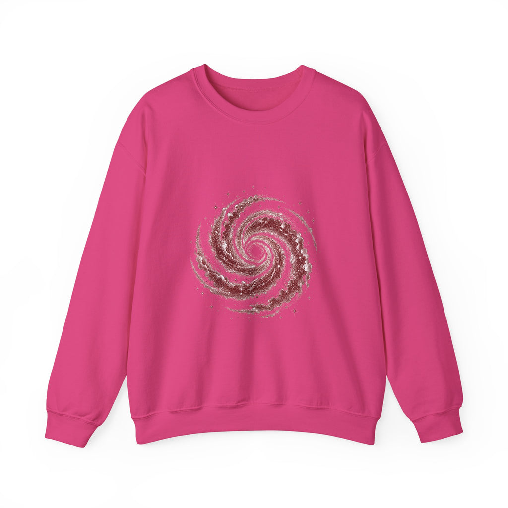 Matching Couple Sweatshirt - Galaxy & Supernova Matching Couple Comfort Colors Crew Hand-Drawn Art His Hers Anniversary Gift - Design A
