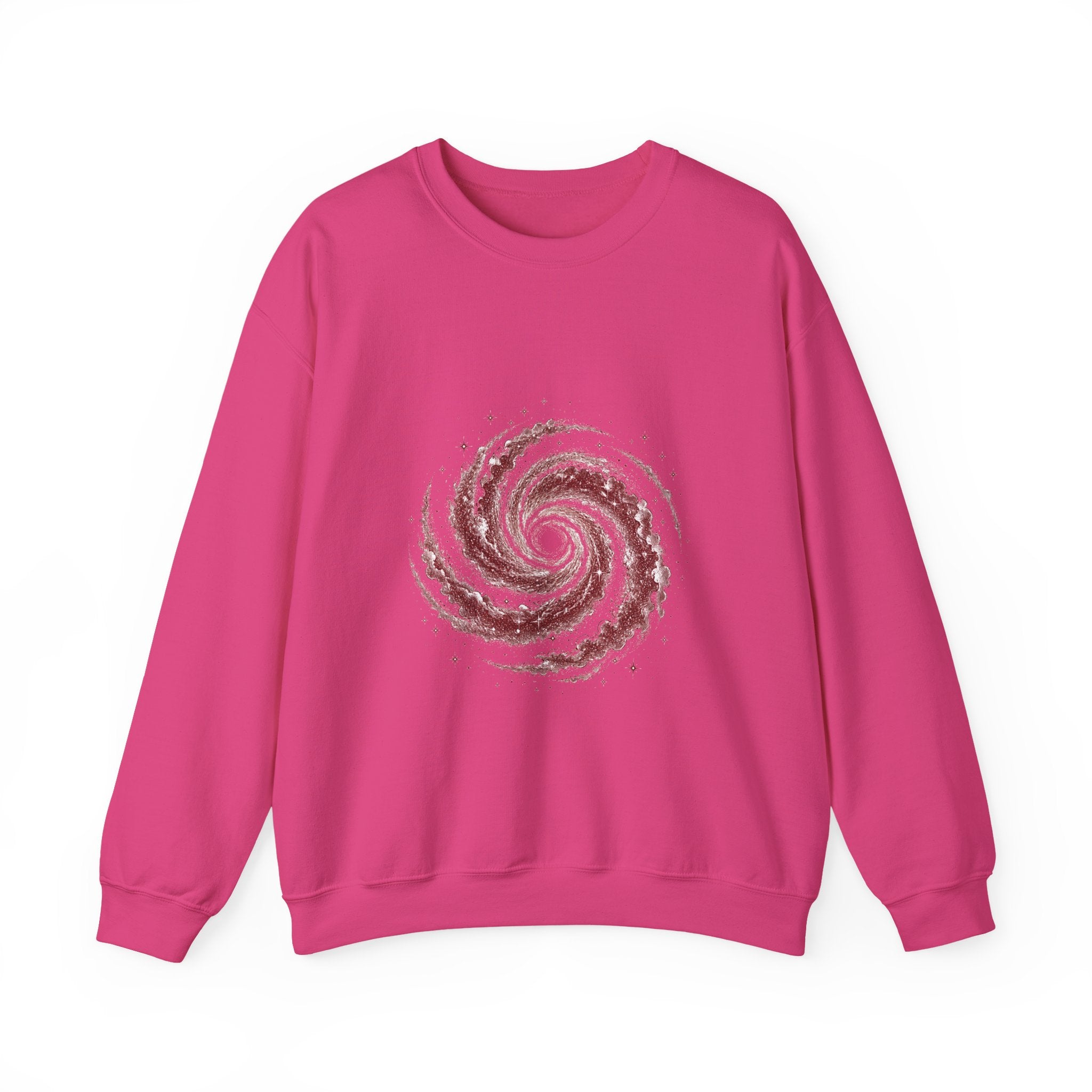 Matching Couple Sweatshirt - Galaxy & Supernova Matching Couple Comfort Colors Crew Hand-Drawn Art His Hers Anniversary Gift - Design A