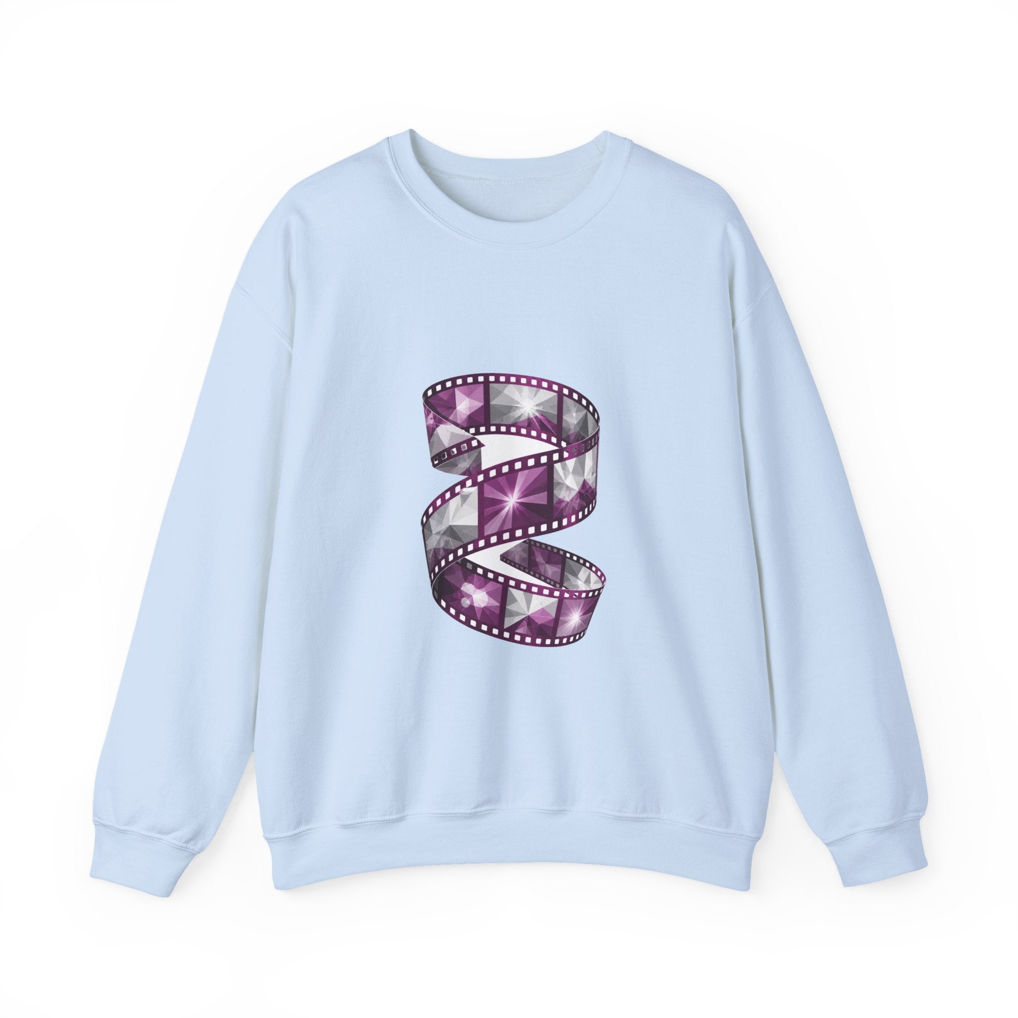 Matching Couple Sweatshirt - Camera & Film Matching Couple Premium Fleece Sweatshirt Geometric Art His Hers Love Gift - Design B