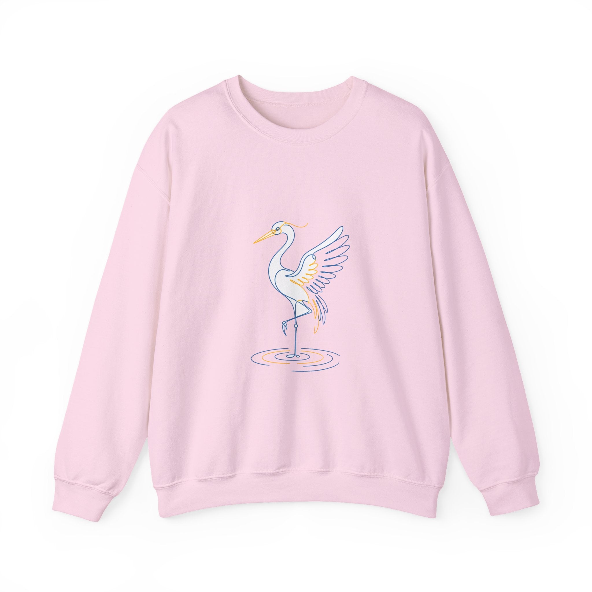 Matching Couple Sweatshirt - Tiger & Crane Matching Couple Premium Fleece Sweatshirt Minimalist Art His Hers Christmas Gift - Design B