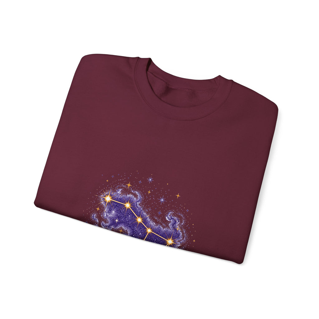 Matching Couple Sweatshirt - Big & Little Dipper Matching Couple Crewneck Sweatshirt Hand-Drawn Art His Hers Best Friend Gift - Design A