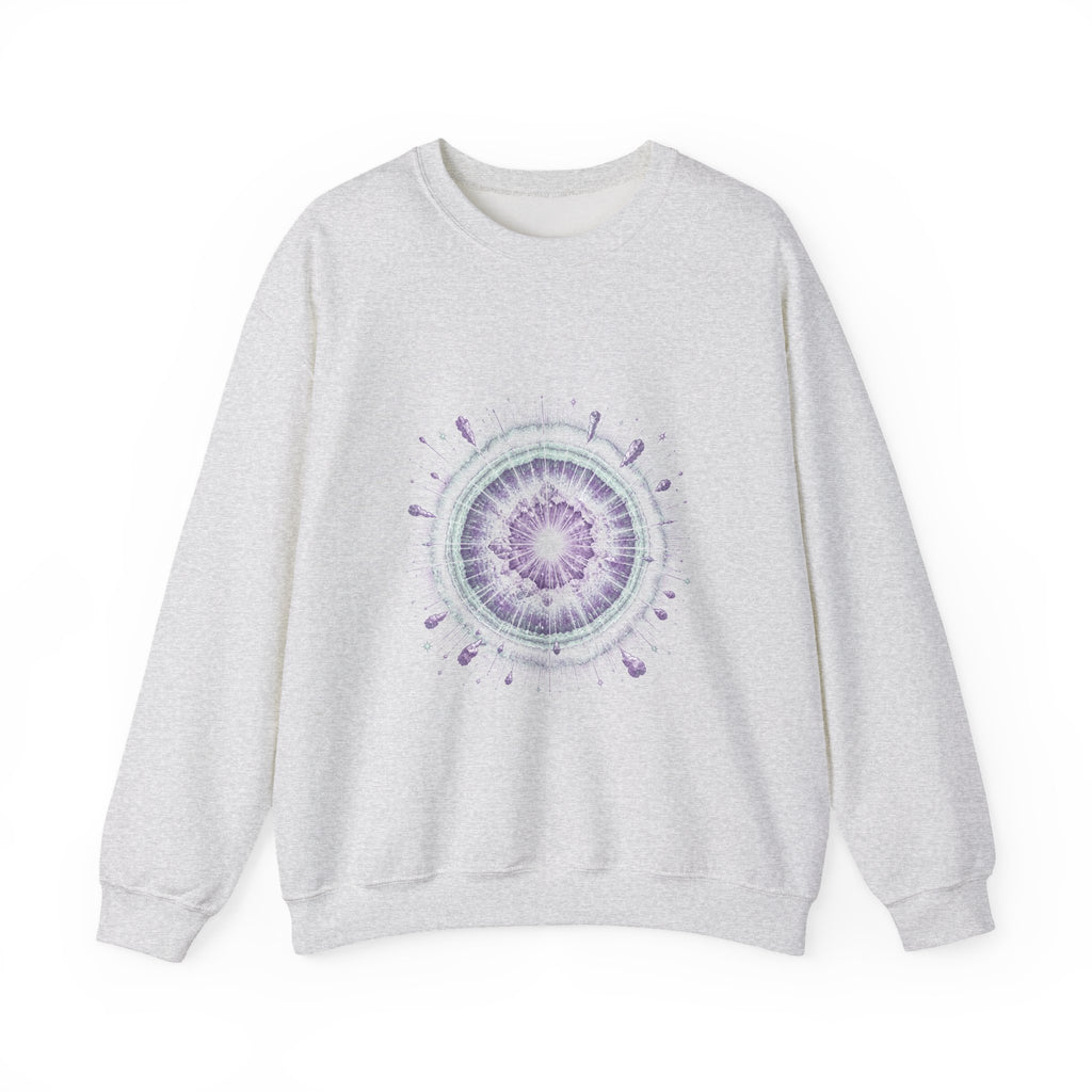 Matching Couple Sweatshirt - Galaxy & Supernova Matching Couple Premium Fleece Sweatshirt Vintage Art His Hers Honeymoon Gift - Design B