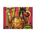 Old Fashioned Ringmaster Wall Art Canvas 24×36 Pop Art Restaurant Decor Maximalist Print