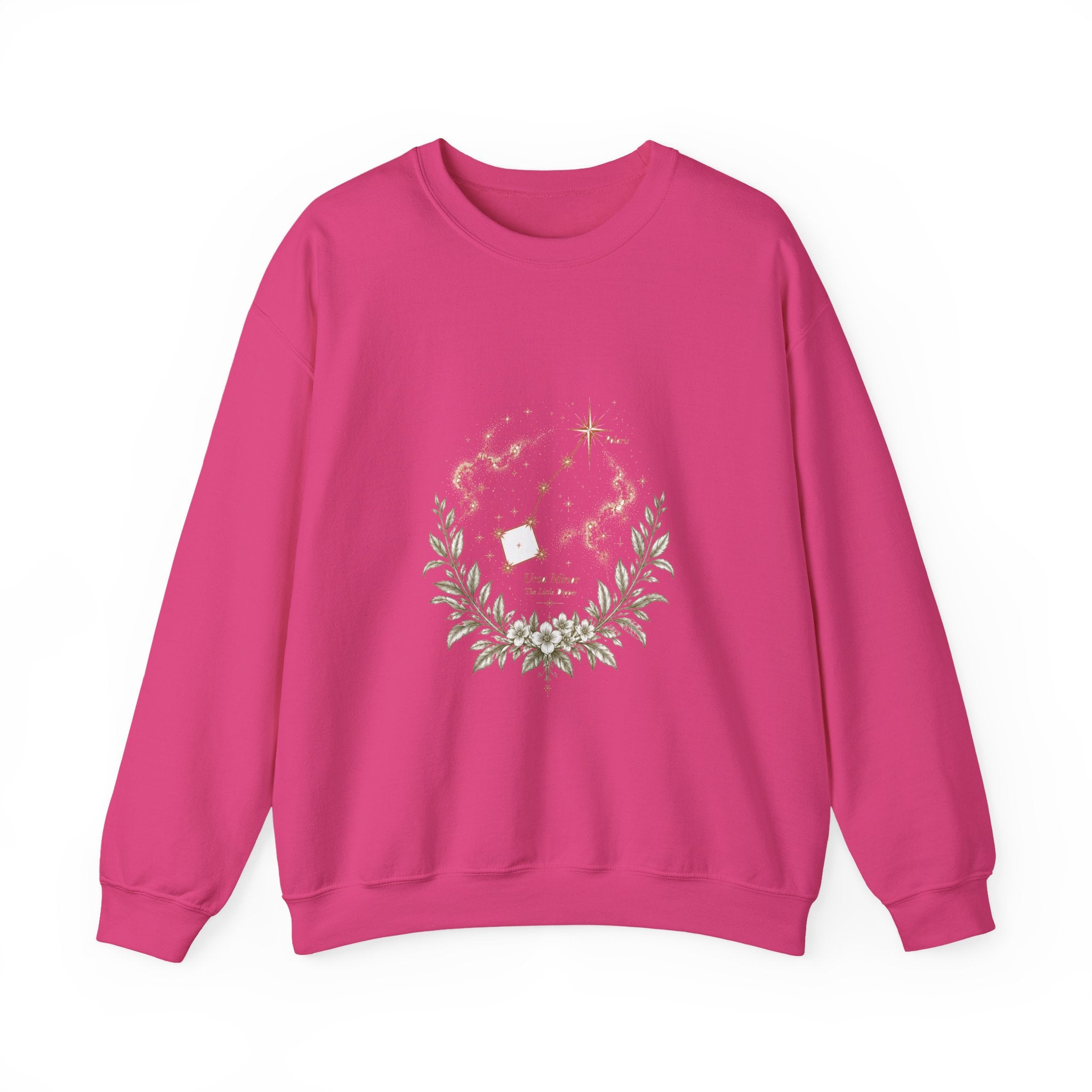 Matching Couple Sweatshirt - Big & Little Dipper Matching Couple Crewneck Sweatshirt Vintage Art His Hers Wedding Gift - Design B
