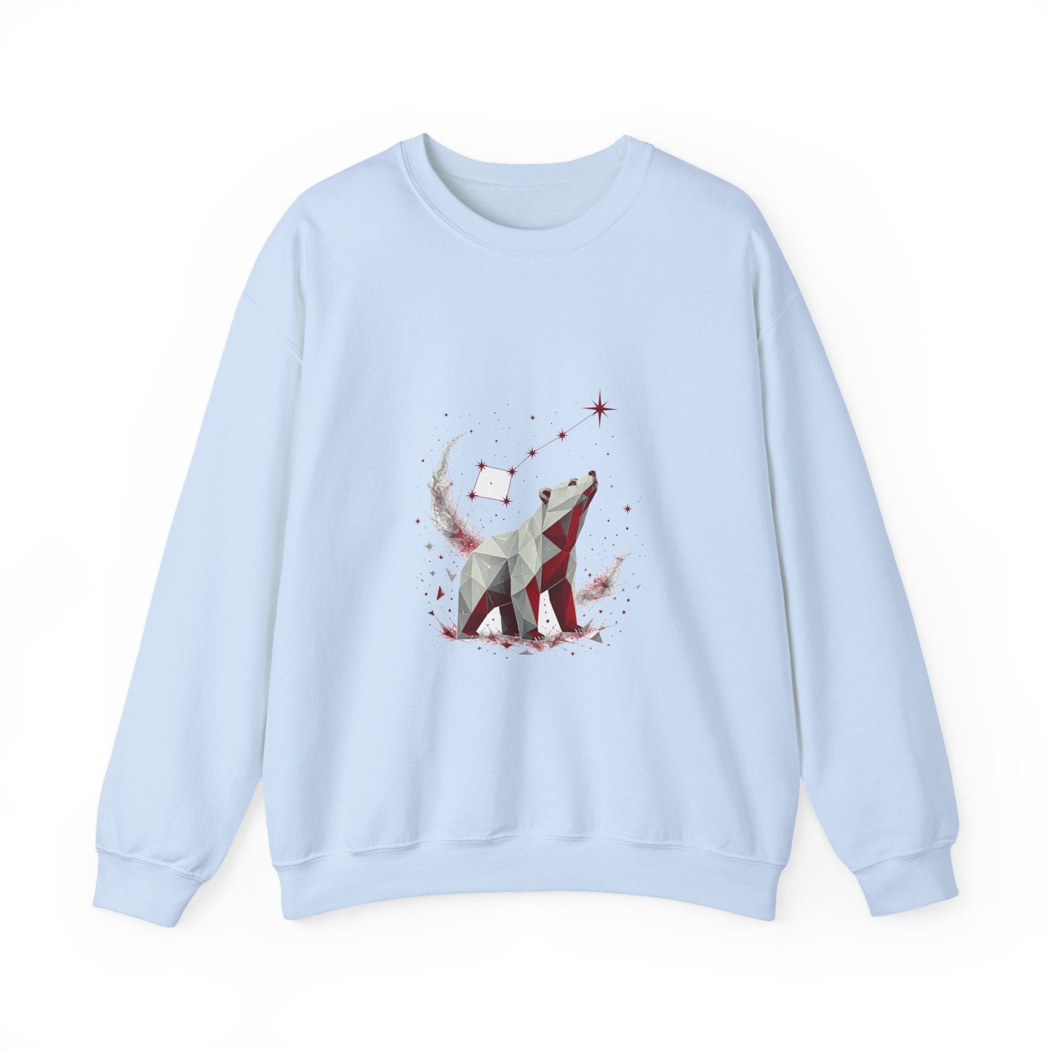 Matching Couple Sweatshirt - Big & Little Dipper Matching Couple Premium Fleece Sweatshirt Geometric Art His Hers Love Gift - Design B