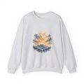 Matching Couple Sweatshirt - Sunrise & Sunset Matching Couple Premium Fleece Sweatshirt Watercolor Art His Hers Birthday Gift - Design B