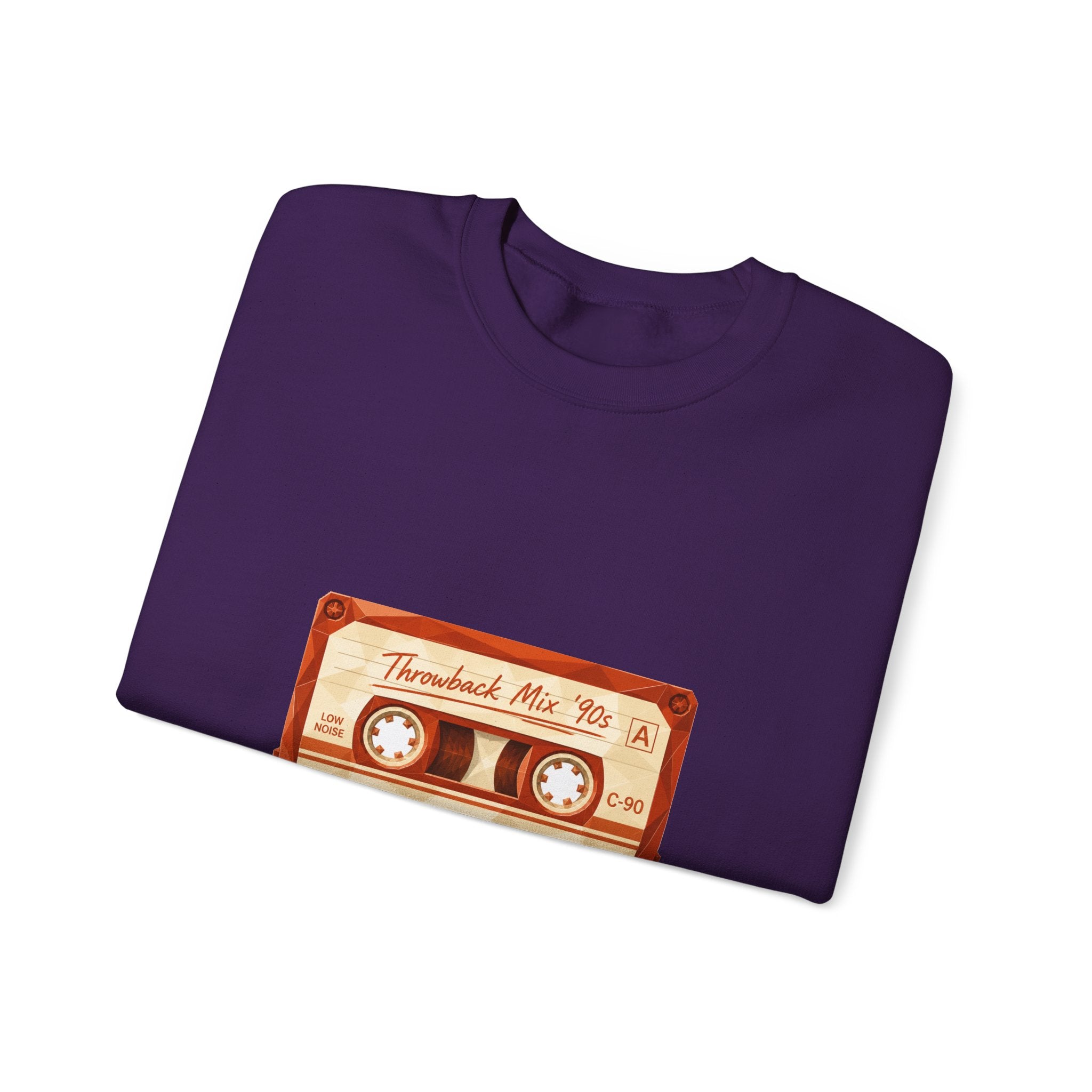Matching Couple Sweatshirt - Vinyl & Cassette Matching Couple Premium Fleece Sweatshirt Geometric Art His Hers Love Gift - Design B