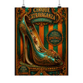 High Heel Slide Wall Art Poster 24×36 Baroque Studio Decor Maximalist Print