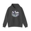 Matching Couple Sweatshirt - Evening & Morning Star Matching Couple Hooded Sweatshirt Hand-Drawn Art His Hers Best Friend Gift - Design B
