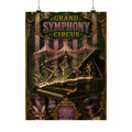 Grand Piano Acrobats Wall Art Poster 18×24 Baroque Home Office Decor Maximalist Print