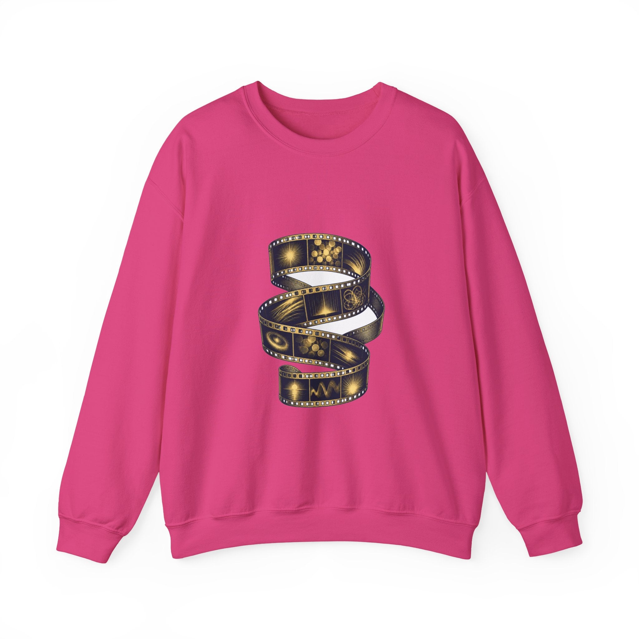 Matching Couple Sweatshirt - Camera & Film Matching Couple Premium Fleece Sweatshirt Vintage Art His Hers Honeymoon Gift - Design B