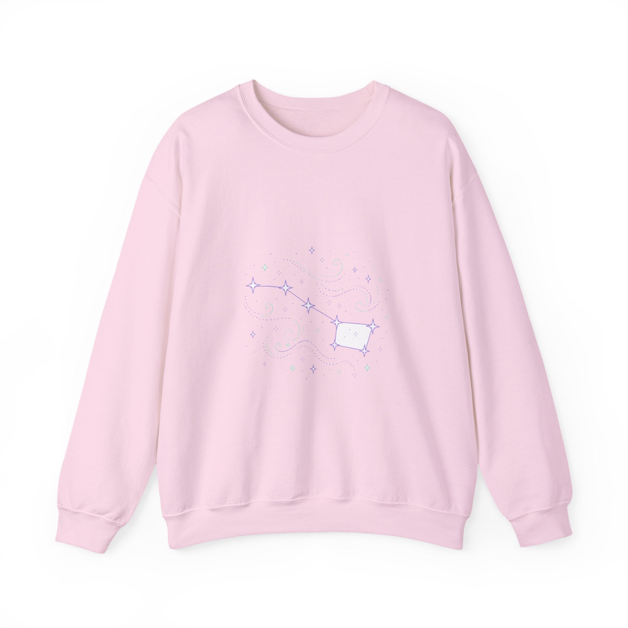 Matching Couple Sweatshirt - Big & Little Dipper Matching Couple Premium Fleece Sweatshirt Minimalist Art His Hers Christmas Gift - Design A