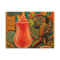 Daiquiri Fruit Juggler Wall Art Canvas 16×20 Psychedelic Cafe Decor Maximalist Print