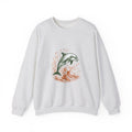 Matching Couple Sweatshirt - Shark & Dolphin Matching Couple Crewneck Sweatshirt Hand-Drawn Art His Hers Best Friend Gift - Design B