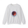 Matching Couple Sweatshirt - Solar & Lunar Eclipse Matching Couple Comfort Colors Crew Geometric Art His Hers Love Gift - Design B