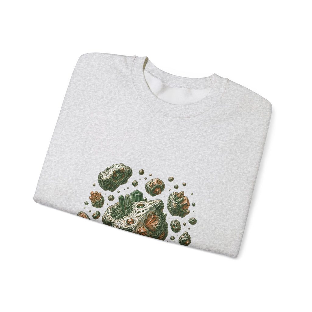 Matching Couple Sweatshirt - Comet & Asteroid Matching Couple Crewneck Sweatshirt Hand-Drawn Art His Hers Best Friend Gift - Design B