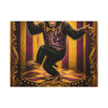 Dancing Monkey Wall Art Canvas 24×36 Baroque Studio Decor Maximalist Print