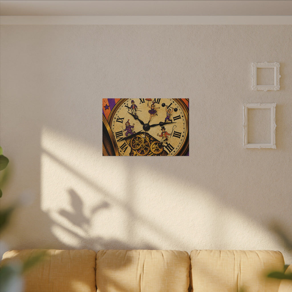 Pocket Watch Performers Wall Art Canvas 16×20 Pop Art Living Room Decor Maximalist Print