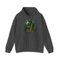 Matching Couple Sweatshirt - Coral Reef & Deep Sea Matching Couple Hooded Sweatshirt Geometric Art His Hers Couple Gift - Design B