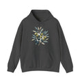 Matching Couple Sweatshirt - Olive Branch & Fig Matching Couple Hooded Sweatshirt Hand-Drawn Art His Hers Best Friend Gift - Design A