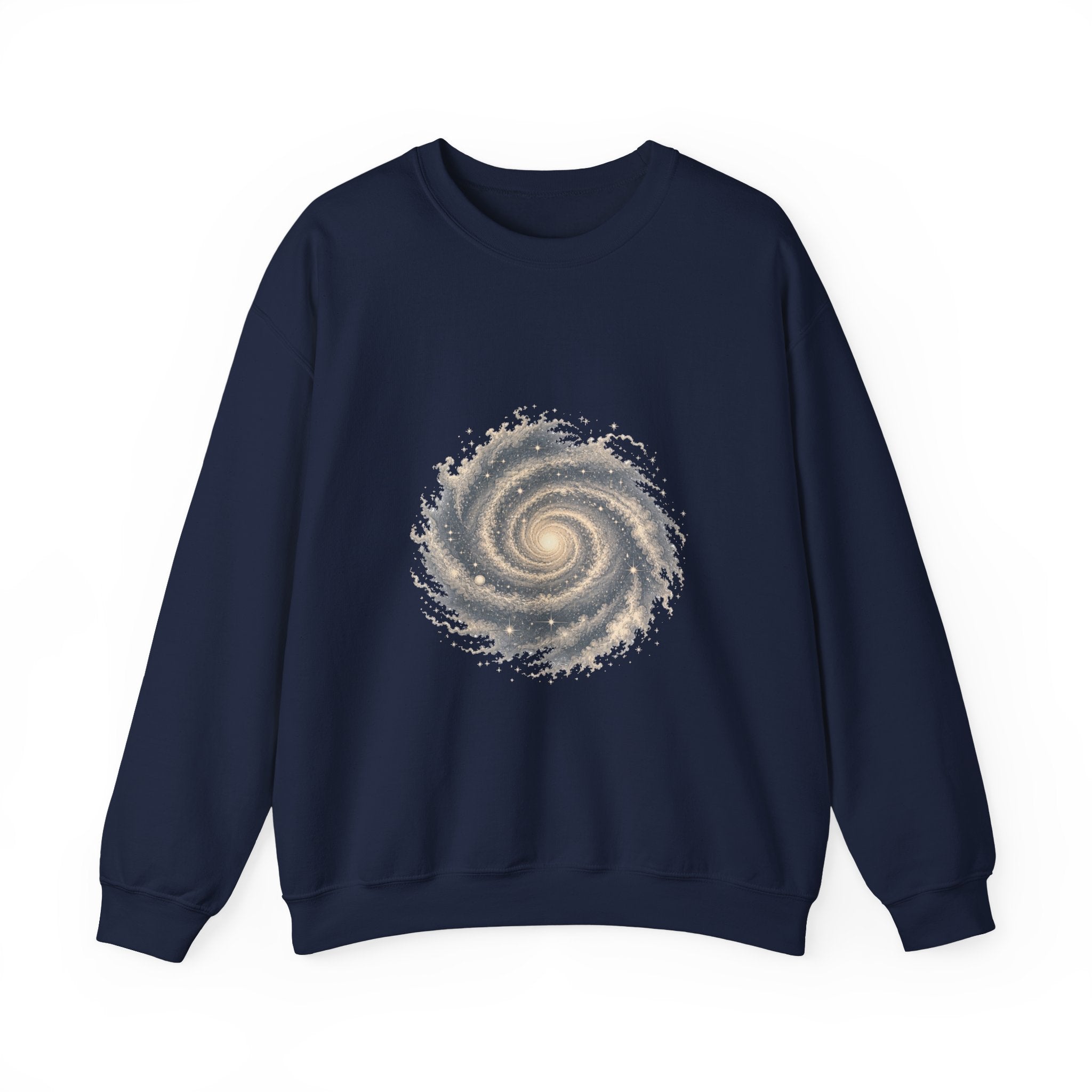 Matching Couple Sweatshirt - Galaxy & Supernova Matching Couple Comfort Colors Crew Vintage Art His Hers Honeymoon Gift - Design A