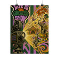 Film Camera Projector Show Wall Art Poster 18×24 Psychedelic Cafe Decor Maximalist Print