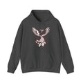 Matching Couple Sweatshirt - Dragon & Phoenix Matching Couple Hooded Sweatshirt Minimalist Art His Hers Valentine Gift - Design B