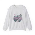 Matching Couple Sweatshirt - Lavender Fields & Canyon Matching Couple Crewneck Sweatshirt Hand-Drawn Art His Hers Best Friend Gift - Design A