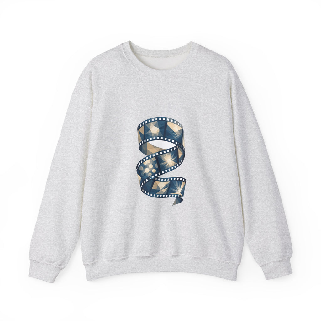 Matching Couple Sweatshirt - Camera & Film Matching Couple Comfort Colors Crew Geometric Art His Hers Love Gift - Design B