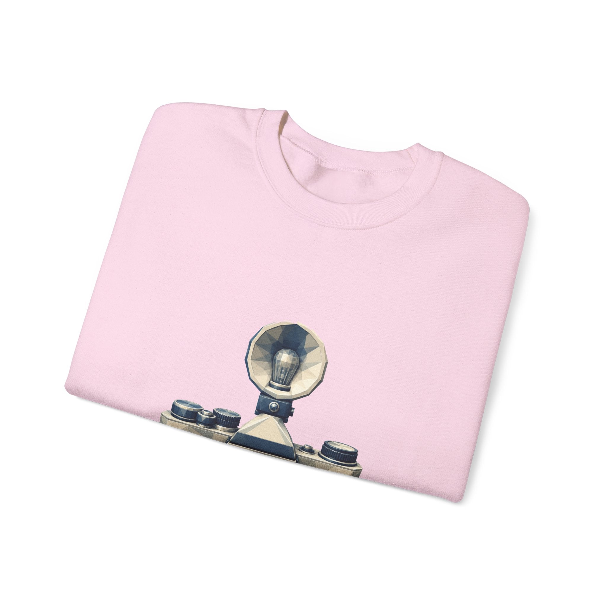 Matching Couple Sweatshirt - Camera & Film Matching Couple Comfort Colors Crew Geometric Art His Hers Love Gift - Design A