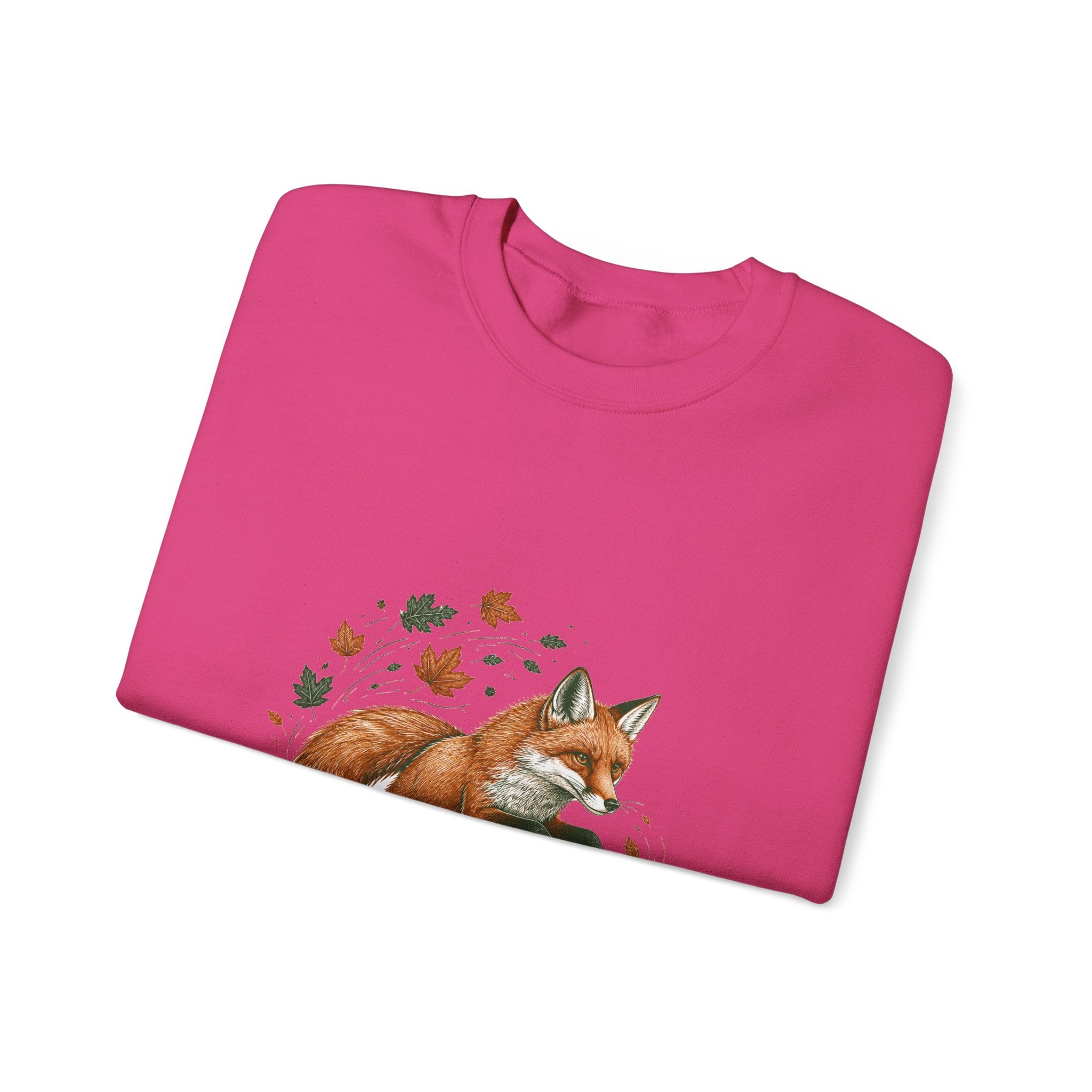Matching Couple Sweatshirt - Fox & Rabbit Matching Couple Comfort Colors Crew Hand-Drawn Art His Hers Anniversary Gift - Design A