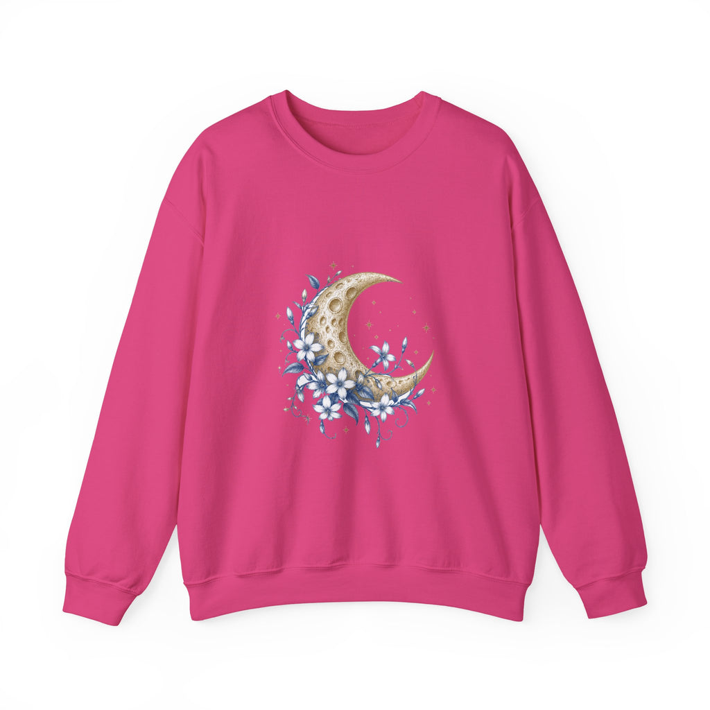 Matching Couple Sweatshirt - Sun & Moon Matching Couple Premium Fleece Sweatshirt Vintage Art His Hers Honeymoon Gift - Design A