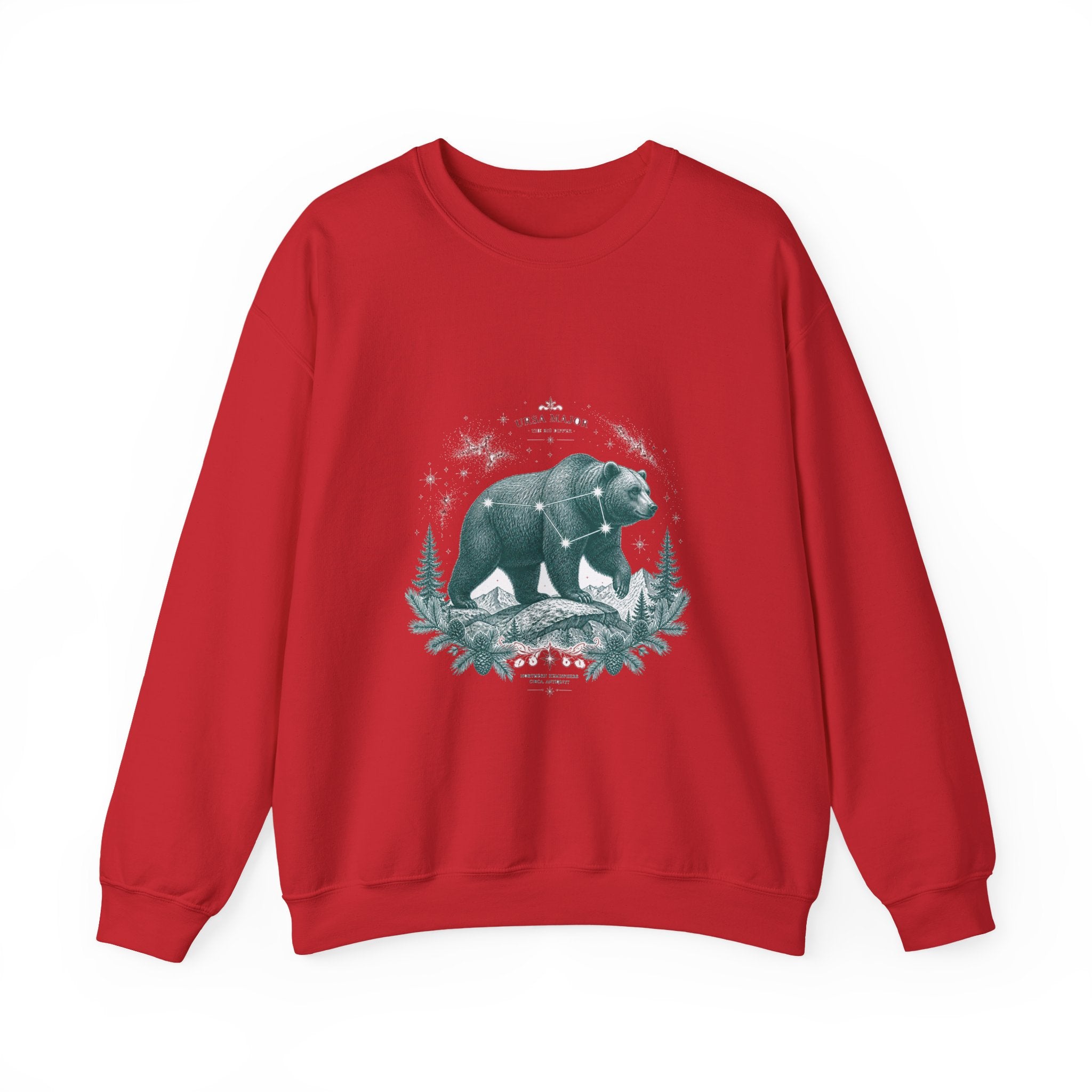 Matching Couple Sweatshirt - Big & Little Dipper Matching Couple Comfort Colors Crew Vintage Art His Hers Honeymoon Gift - Design A