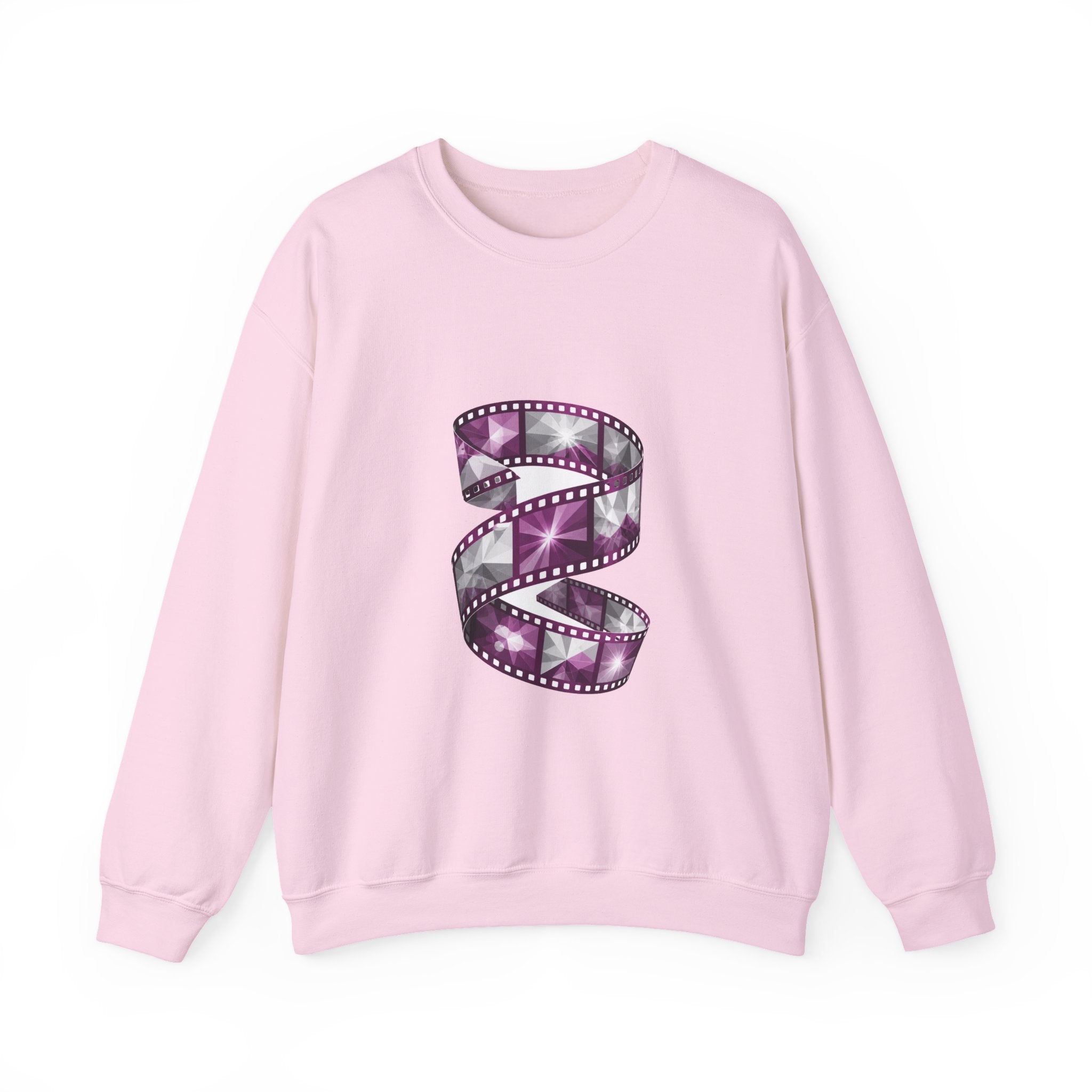 Matching Couple Sweatshirt - Camera & Film Matching Couple Premium Fleece Sweatshirt Geometric Art His Hers Love Gift - Design B