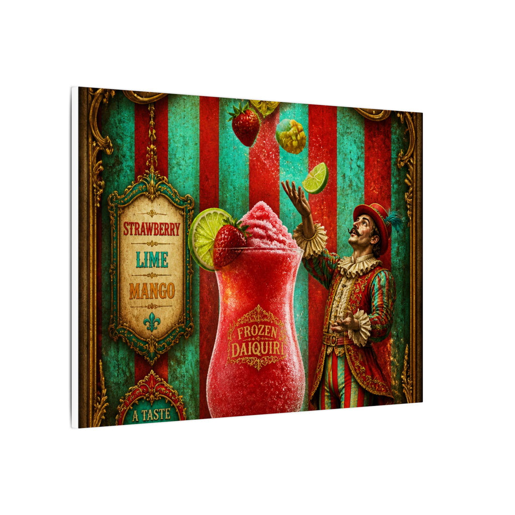 Daiquiri Fruit Juggler Wall Art Canvas 16×20 Baroque Home Office Decor Maximalist Print