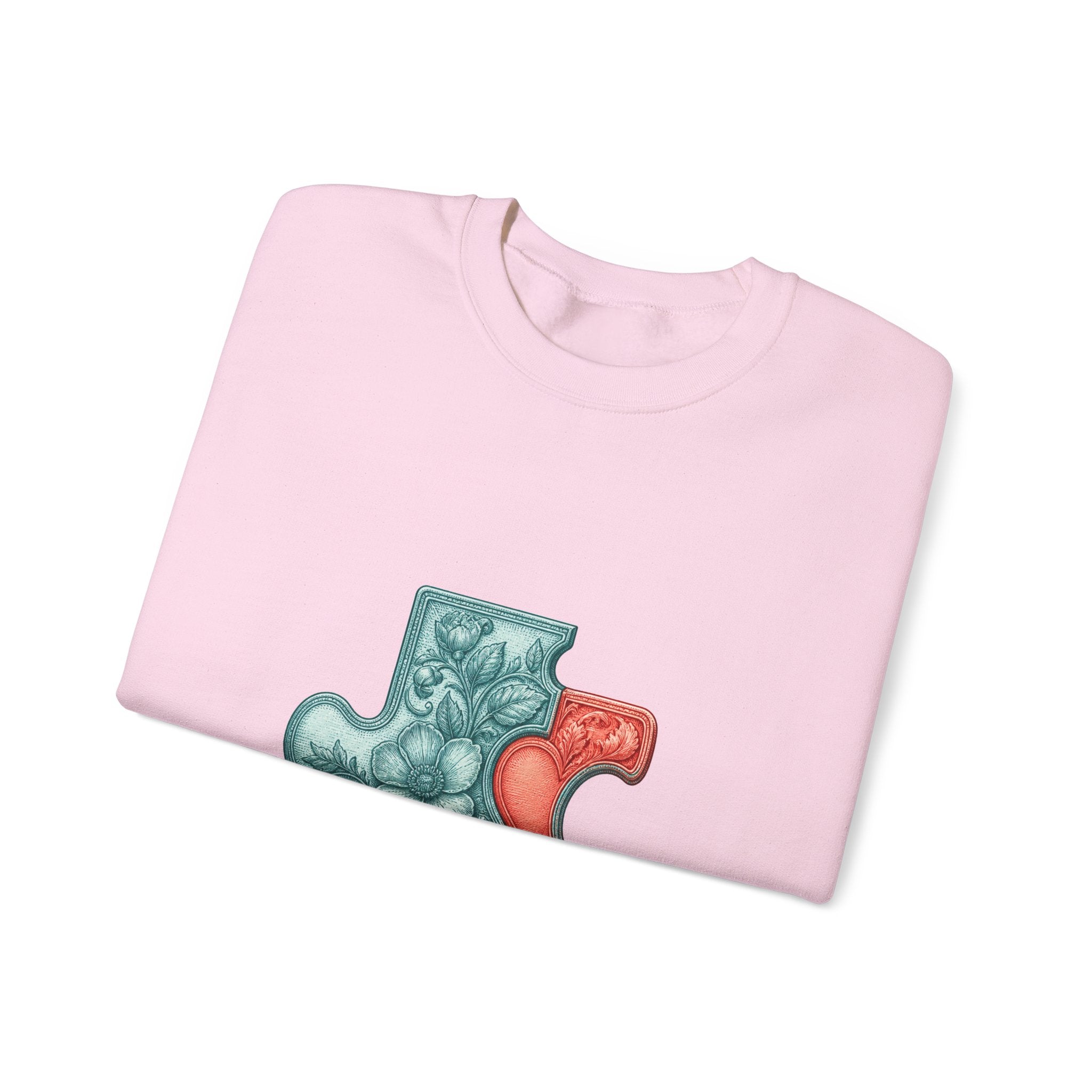 Matching Couple Sweatshirt - Puzzle Pieces Matching Couple Crewneck Sweatshirt Vintage Art His Hers Wedding Gift - Design A