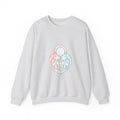 Matching Couple Sweatshirt - Key & Lock Matching Couple Crewneck Sweatshirt Minimalist Art His Hers Valentine Gift - Design B