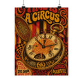 Pocket Watch Performers Wall Art Poster 18×24 Psychedelic Cafe Decor Maximalist Print