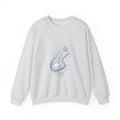 Matching Couple Sweatshirt - Big & Little Dipper Matching Couple Premium Fleece Sweatshirt Hand-Drawn Art His Hers Anniversary Gift - Design B